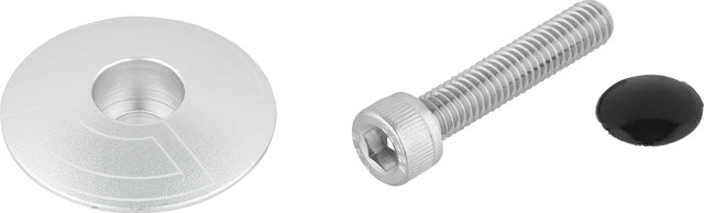 Cinelli Capuchon de Direction Top Cap - silver