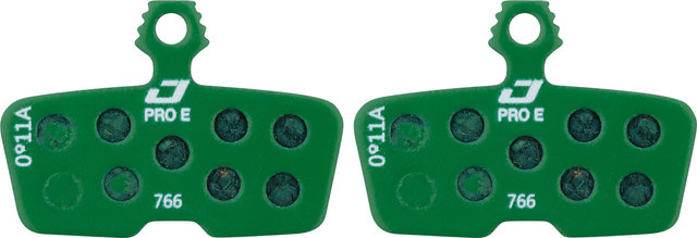 Jagwire Plaquettes de Frein Disc Pro E-Bike pour SRAM/ SRAM - semi-métallique - aluminium/SR-004