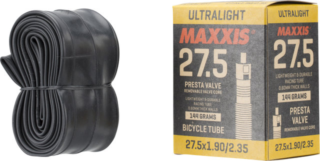 Maxxis Chambre à air ultralégère 27,5" - noir/27,5 x 1,9-2,35 SV 48 mm