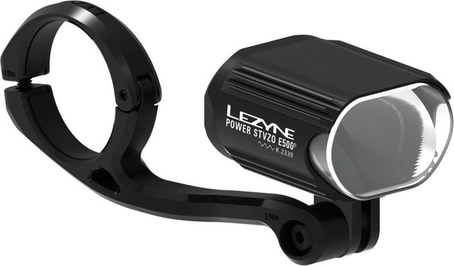 Lezyne Power E500+ Frontlicht mit StVZO-Zulassung - schwarz | 500