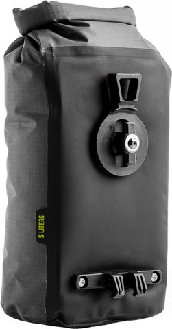 Old Man Mountain Bolsa de horquilla Hemlock 5 L con Flip Cages - gris-negro | 5 