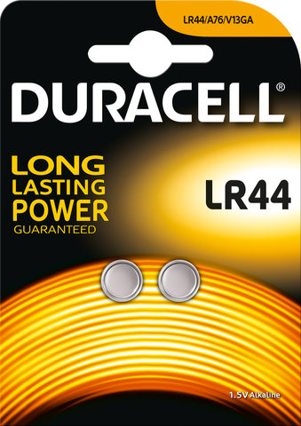 Duracell Alkalibatterie LR44 - 2 Stück - universal