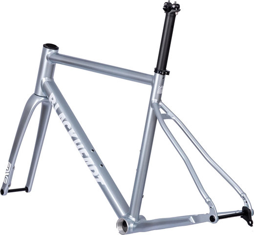 Blackheart Road Plus AL frame kit - lunar frost | 28" | 1 1/8" - 1,5" tapered | 51 mm | 0 mm | XXS