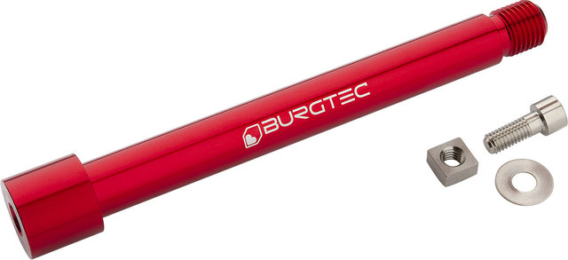 Burgtec Eje pasante para horquillas Fox Racing Shox Boost 2021+ - race red/110 mm