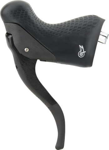 Campagnolo Freno de disco hidr. Ekar GT manetas de cambios/frenos Ergopower - black/Rueda delantera/ninguno