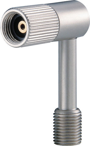 Topeak Salida de válvula Pressure-Rite - plata