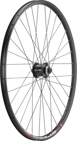 bc basic Mountain Deore Disc Center Lock DT Swiss 533D 29" Laufrad - schwarz | 29" VR 12x100 Dynamo