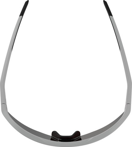 Alpina Sonic HR QV Sports Glasses - white matte | quattro/varioflex rainbow mirror