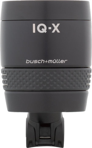busch+müller IQ-X E LED front light with StVZO approval - black