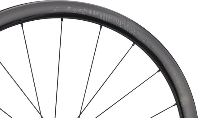 Campagnolo Hyperon Disc Center Lock 28" Laufradsatz - black/SRAM XDR/Non Boost/100 mm/142 mm/28"/Non Boost
