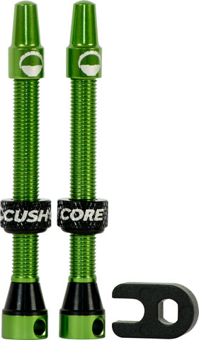 CushCore Set de Valves Tubeless - green