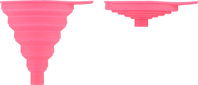 Muc-Off Embudo de silicona plegable - rosa
