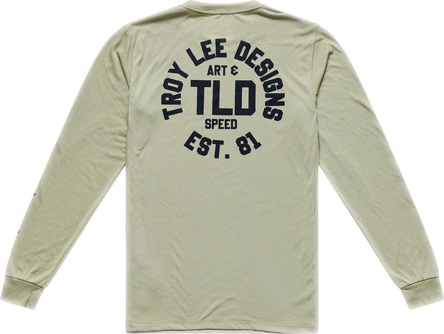 Troy Lee Designs Skyline Ride Stamps L/S Jersey - sage | M