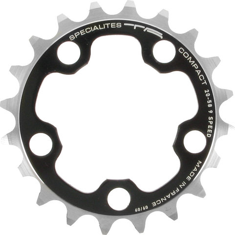 TA Plateau Compact, 5 bras, BCD 58 mm - noir/20 dents