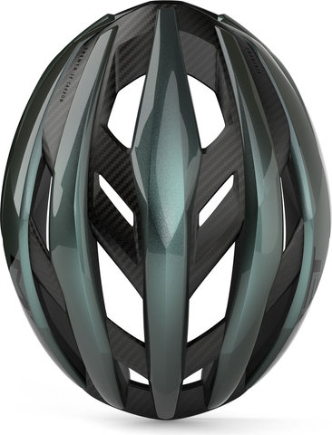 MET Casque Trenta 3K Carbone - hyper teal glossy | 56 - 58 cm