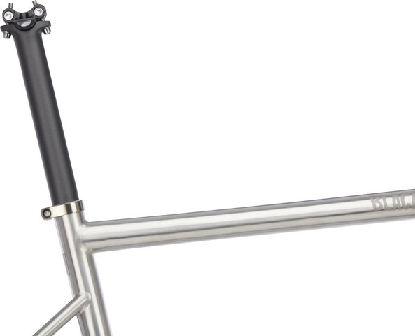 Blackheart Road Ti Rahmenkit - titanium brushed/1 1/8" - 1 1/4" tapered/43 mm/M/28"