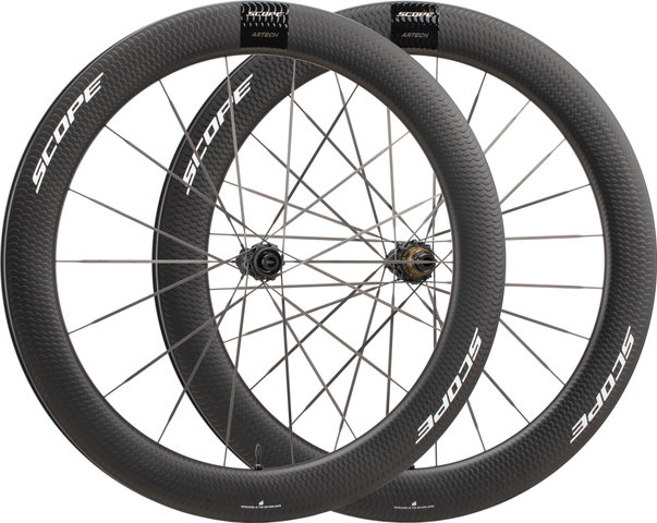 Scope Cycling Artech 6.A Carbon Disc Center Lock 28" Laufradsatz - white | SRAM XDR | 28" | 100 mm | 142 mm