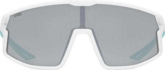 uvex Gafas para niños Skyryse Jr. - white-green/mirror silver