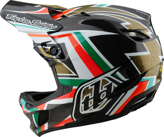 Troy Lee Designs Casque D4 Carbon MIPS - royalty black-gold/55 - 56 cm