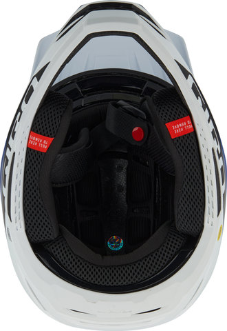 Giro Insurgent MIPS Spherical Fullface-Helm - matte white-ano blue/51 - 55 cm