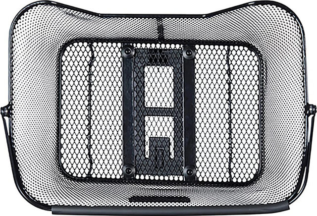Basil Base M MIK Bicycle Basket - black/14 l
