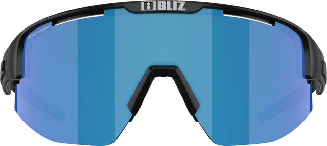 Bliz Matrix Nano Optics Photochromic Sportbrille - matt black/photochromic brown-blue