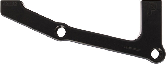 PAUL Adaptador de frenos de disco para discos de 180 mm - black/RT IS auf PM