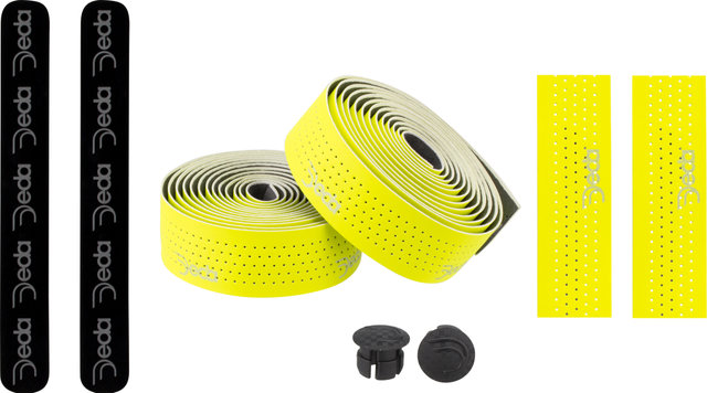 DEDA Cinta de manillar Mistral FLUO - amarillo