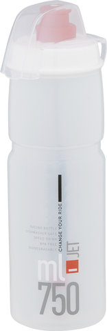 Elite Jet Plus Trinkflasche 750 ml - transparent-rot/750 ml