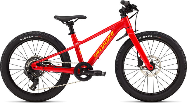 Specialized Kids' bike Riprock 20" - gloss vivid red-california sunshine and orange zest/115,0 mm/40 mm/20"