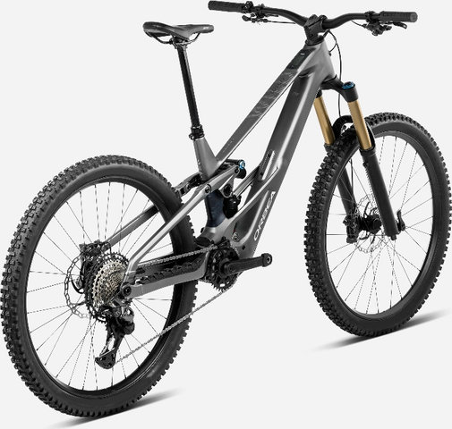 Orbea Vélo tout-terrain électrique WILD LT H20 Mullet Carbone 29" / 27,5" - titan grey-noctiluca carbon view | 29" (avant), 27,5" (arrière) | 170 mm | 44 mm | S