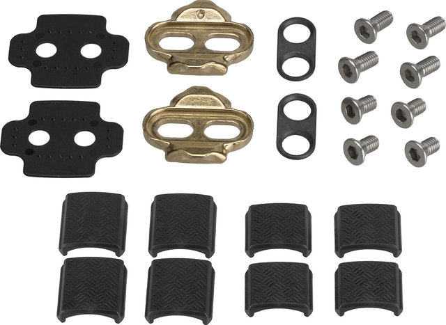 crankbrothers Pedales de clip Mallet E LS - black-electric blue