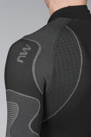 Northwave Camiseta Interior High Neck Revolution L/S - black | XL