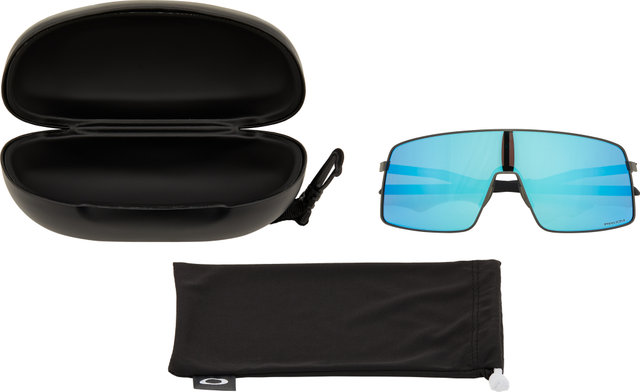 Oakley Lunettes Sutro Ti - satin lead/prizm sapphire