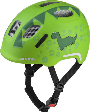 Alpina Casque Pour Enfants Ximo 2 Flash - green dino matt | 47 - 51 cm