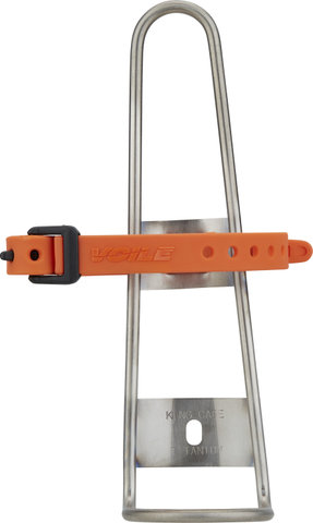 King Cage Portaequipajes de titanio Mini Thing Cage - plata