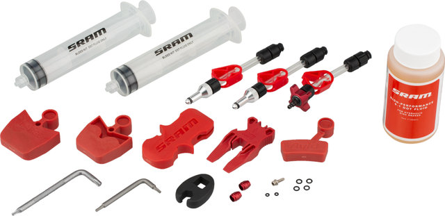 SRAM Standard Bleed Kit with DOT 5.1 Brake Fluid - universal SRAM Standard Bleed Kit with DOT 5.1 Brake Fluid - universal