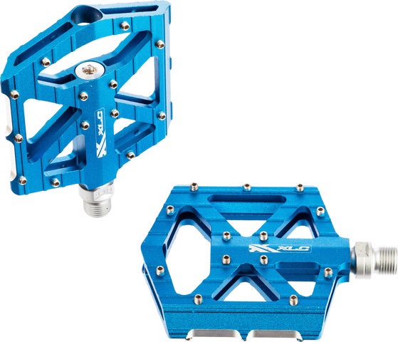 XLC Pedales de plataforma PD-M12 - azul/universal