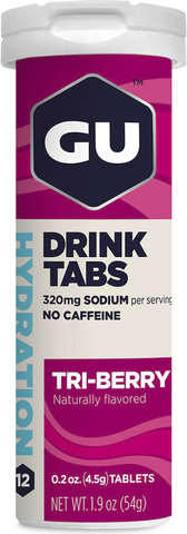 GU Energy Labs Tabletas efervescentes Hydration Drink Tabs - 1 unidad - tri-berry