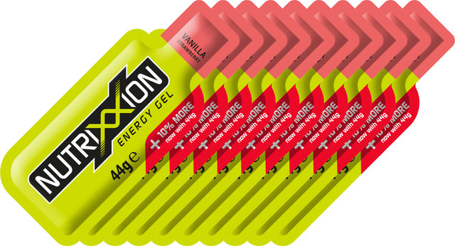 Nutrixxion Gel - 10 pièces - vanilla-strawberry/440 g