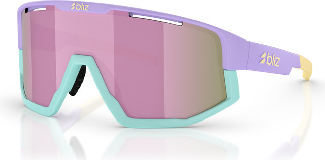 Bliz Fusion Sportbrille - matt pastel purple yellow