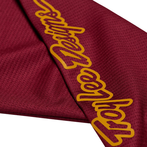 Troy Lee Designs Maillot Ruckus 3/4 - spun oxblood/M