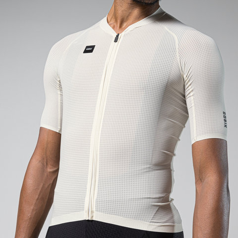 GOBIK Maillot S/S Unisexe Phantom - tofu/M