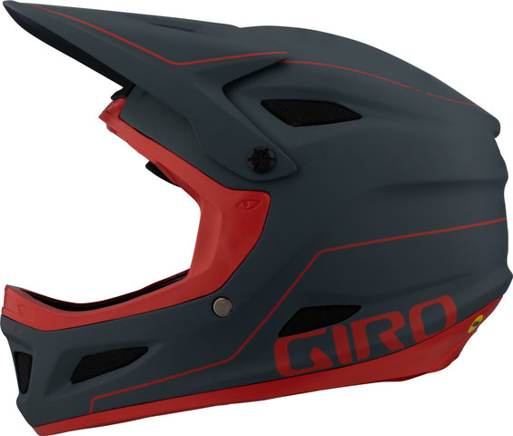 Giro Disciple MIPS Helmet - 2021 Model - matte portaro grey-red/59 - 63 cm