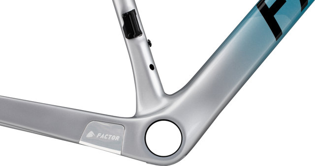 Factor O2 Disc Carbon Frameset - miami blue | 54 cm