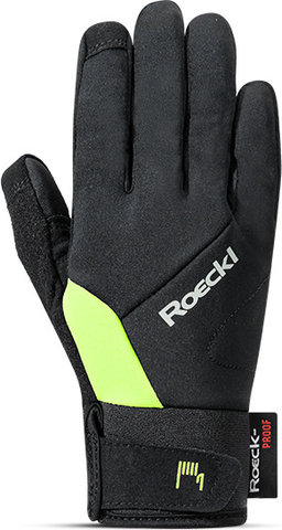 Roeckl Reichenthal 2 Jr. gants à doigts complets - black-fluo yellow | M | 6