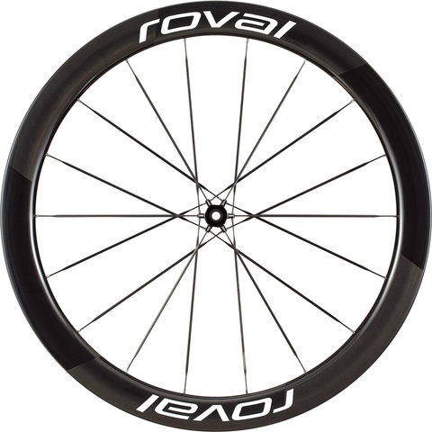Specialized Roval Rapide CLX III Carbon Disc Centre-Lock 28" wheel - gloss carbon gloss white team | 100 mm | 28" | Non Boost | front wheel only | front wheel only