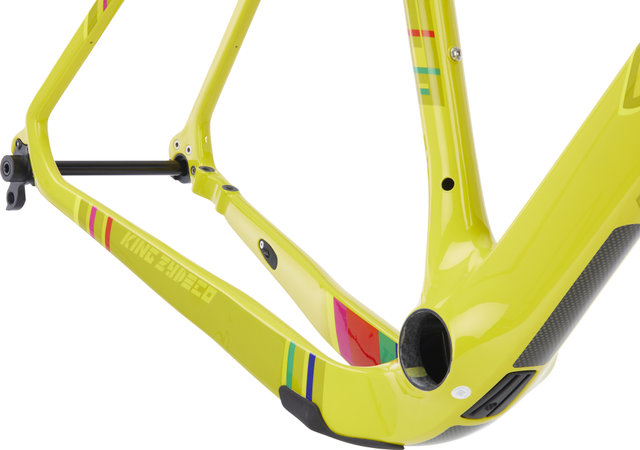 Cinelli King Zydeco Disc Carbon Rahmenkit Modell 2023 - gumbo/L/1 1/8" - 1,5" tapered/12 mm Steckachse