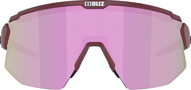 Bliz Gafas deportivas Breeze Small - matte burgundy/brown-rose