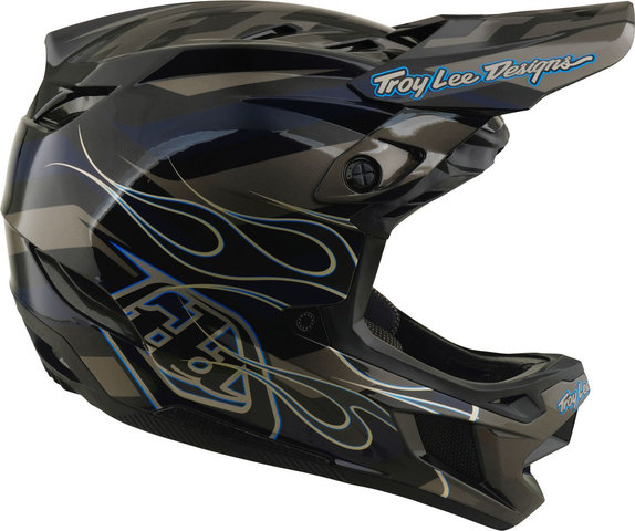 Troy Lee Designs D4 Composite MIPS Fullface-Helm - gray | 55 - 56 cm